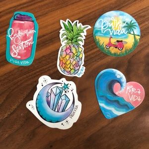 Pura Vida stickers